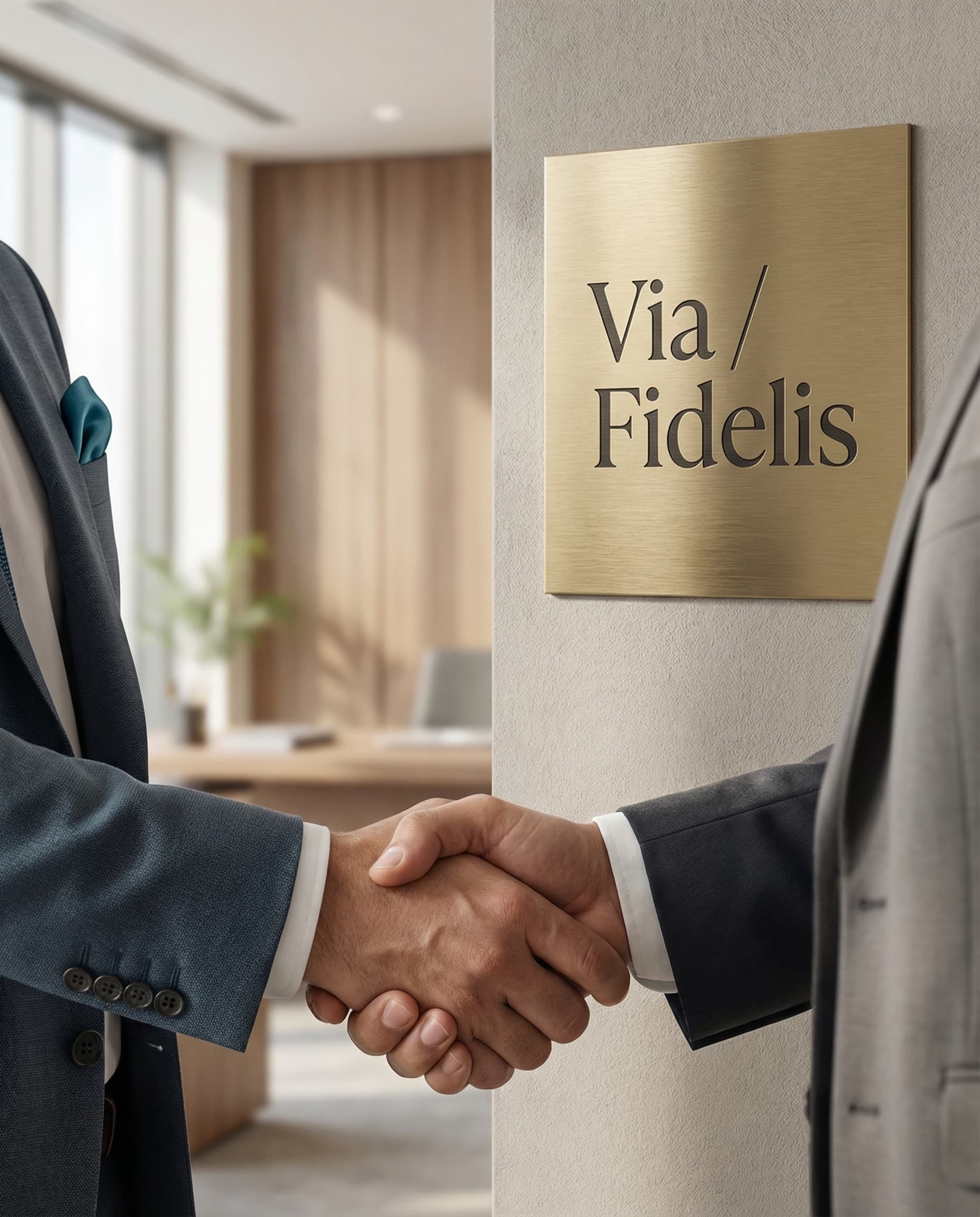 Conseiller ViaFidelis accompagnant un indépendant dans son parcours financier